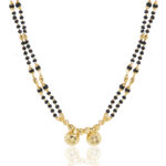 One Gram Gold Mangalsutra – 18 Inch Ethnic Daily Design