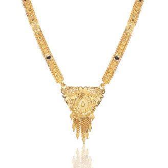 Occasion Ready One Gram Gold Mangalsutra – 18 Inch Gold Plated