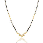 Minimal One Gram Gold Mangalsutra – 18 Inch Daily Wear