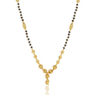 Lightweight One Gram Gold Mangalsutra – 18 Inch Daily Use