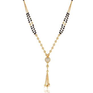 Classic 18 Inch Mangalsutra – One Gram Gold Jewellery Look