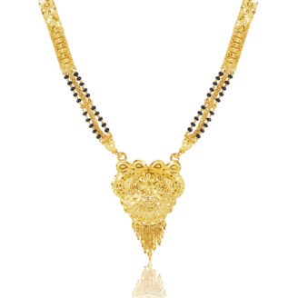 One Gram Gold Mangalsutra – 30 Inch Festive Wear Jewellery