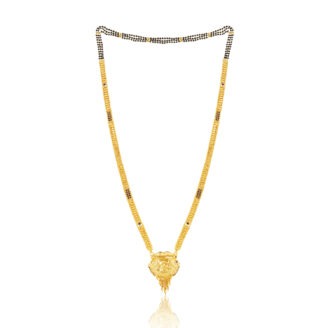Ethnic One Gram Gold Mangalsutra – 30 Inch Occasion Ready