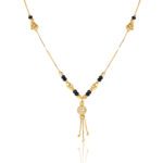 18 Inch Daily Wear One Gram Gold Mangalsutra – Ethnic Style