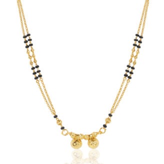 Everyday Wear Mangalsutra – One Gram Gold Finish, 18 Inch