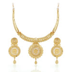 Heritage Shine Necklace Set – One Gram Gold Plated Occasional Wear