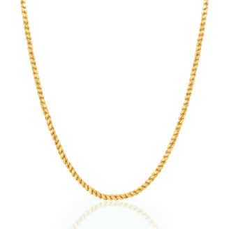 Classic Men’s Daily Wear Chain – 24K One Gram Gold Plated Micro Finish