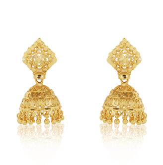 Traditional Jhumki Earrings – One Gram Gold Plated Occasion Jewellery