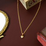 Classic Round Chain Pendant – one gram gold-plated Daily Wear Jewellery