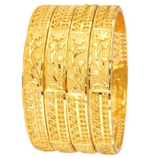 Royal Crest Bangles – Polished Wedding Jewellery