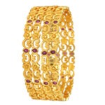 Celestial Bloom Bangles – Ethnic Wedding Jewellery | Jecy Jewels