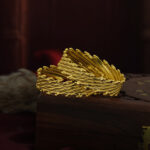 Shimmering Bliss Gold-Plated Bangles – Bridal Accessory | Jecy Jewels