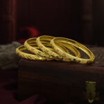 Golden Whisper Gold-Plated Bangles – Polished Occasion Style
