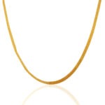 Refined Short Gold-plated Chain – Casual-to-Work | Jecy Jewels