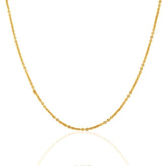 Statement Gold-plated Chain with Pendant – Sleek Silhouette
