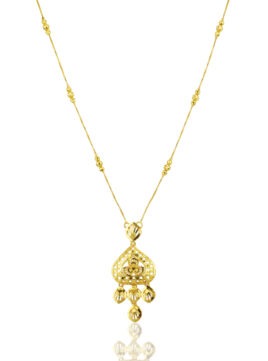 Delicate Gold Plated Chain Pendant – Everyday Elegance