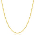 Heavy Gold Plated Ball Chain – Durable Daily Necklace