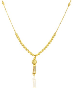 Everyday Gold Plated Chain Pendant – Lightweight Style