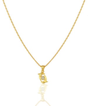 Classic Everyday Gold Plated Chain Pendant
