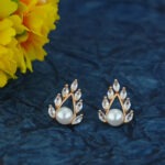 Dainty Rose gold-plated Studs – Minimal Daily Shine