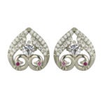 Premium Everyday Rhodium-plated Studs – Minimal Daily Shine