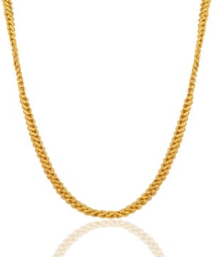 Elegant Gold Plated Chain – Stylish Daily Necklace
