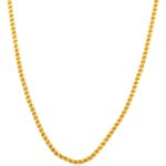 Sleek Gold Plated Chain – Minimal Lightweight Necklace
