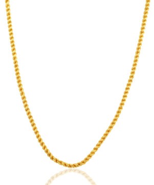 Sleek Gold Plated Chain – Minimal Lightweight Necklace