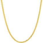 Premium Gold Plated Chain – Stylish Heavy Daily Necklace