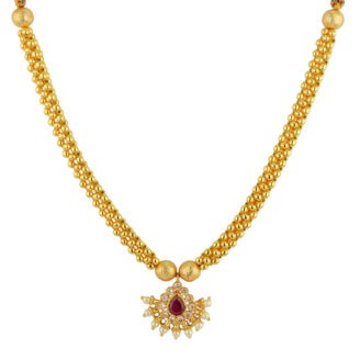Modern Long Gold-plated Necklace – Everyday Elegance
