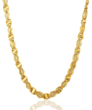Stylish Long Gold Plated Chain – Modern Daily Wear