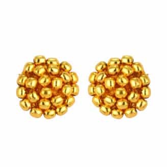 Elegant One Gram Gold Plated Earrings for Occasional Wear