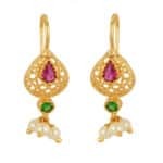 Trendy One Gram Gold Plated Earrings for Parties