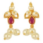 Minimalist One Gram Gold Plated Earrings
