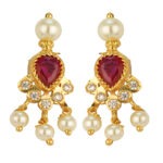 Stylish Occasion One Gram Gold Earrings