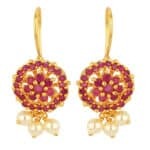 Elegant Designer One Gram Gold Earrings