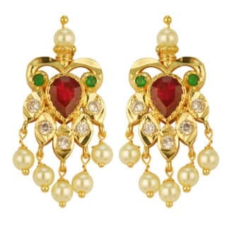Occasion Ready One Gram Gold Plated Earrings