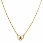 Delicate Short Gold-plated Chain – Polished Links | Jecy Jewels