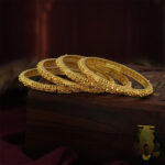 Royal Charm 1 Gram Gold Bangles – Elegant Occasional Wear