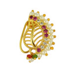 Floral Charm Micro-Plated Nose Ring | Jecy Jewels