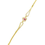 Stylish One Gram Gold Plated Bracelet – Everyday Elegance | Jecy Jewels