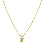 Charming One Gram Gold Plated Chain with Pendant – Daily Wear | Jecy Jewels