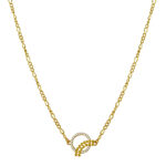 Signature One Gram Gold Plated Chain with Pendant – Daily Wear | Jecy Jewels