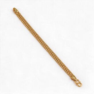 alt="woven curb chain"
